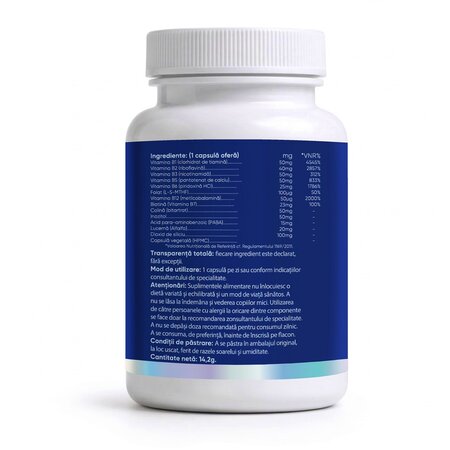 B Complex Avansat+, 30 capsule, Biome 727481