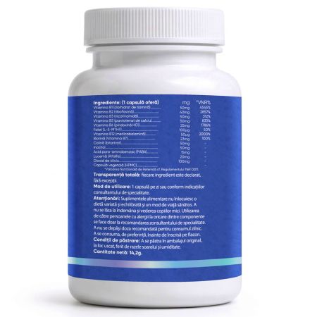 B Complex Avansat+, 30 capsule, Biome 715321