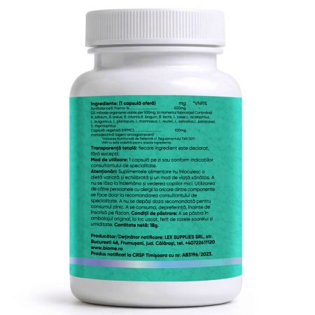 Probiotic Avansat+, 30 capsule, Biome 715342