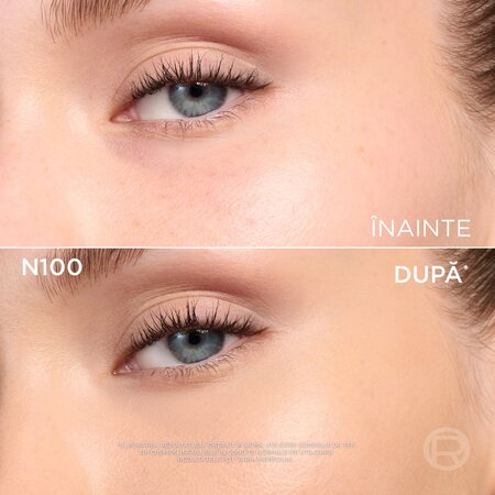 Fond de ten tip cushion rezistent la transfer Nuanta N100 Subton Neutru Infaillible Fresh Wear, 11 g, LOreal 715370