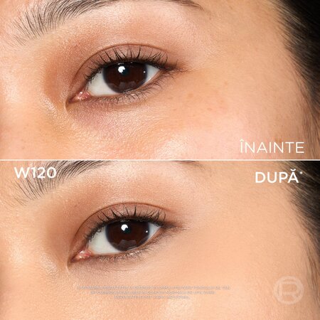 Fond de ten tip cushion rezistent la transfer Nuanta W120 Subton Cald Infaillible Fresh Wear, 11 g, LOreal 715381