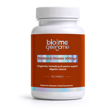Radacina Ghimbir, 400mg+, 30 capsule, Biome