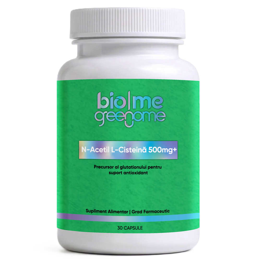 N-Acetil L-Cisteina, 500mg+, 30 capsule, Biome