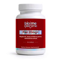Fier Bisglicinat, 20mg+, 30 capsule, Biome