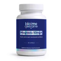 Magneziu Taurat, 50mg+, 30 capsule, Biome