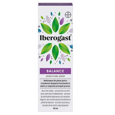 Iberogast Balance picaturi orale, 50 ml, Bayer