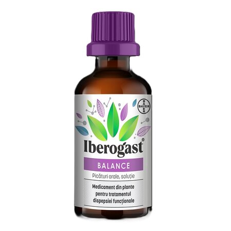 Iberogast Balance picaturi orale, 50 ml, Bayer 715455