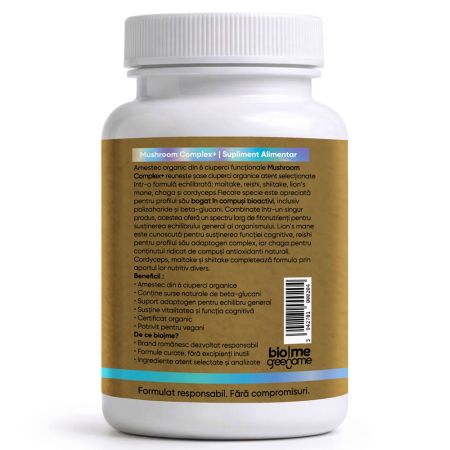 Mushroom Complex+, 30 capsule, Biome 715480