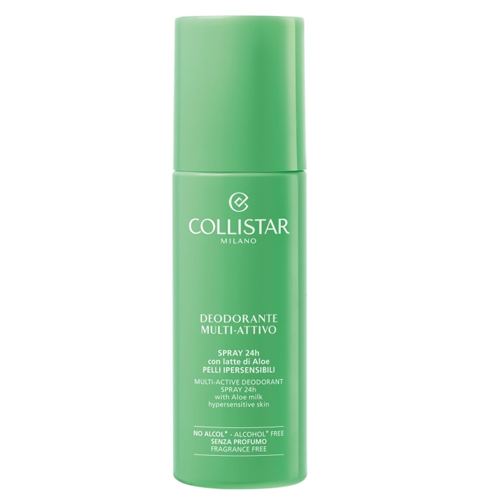 Deodorant spray pentru piele hipersensibila Multi-Active 24H, 100 ml, Collistar