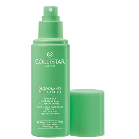 Deodorant spray pentru piele hipersensibila Multi-Active 24H, 100 ml, Collistar 715514
