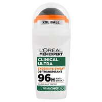 Roll-on antiperspirant fara alcool pentru barbati Men Expert Derma Control, 50 ml, LOreal