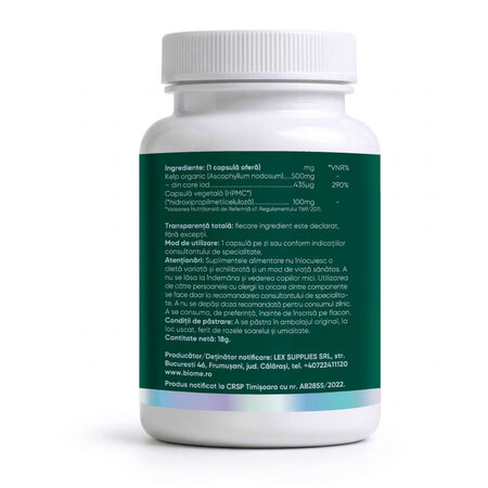 Kelp, 500mg+, 30 capsule, Biome 727882