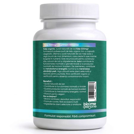 Kelp, 500mg+, 30 capsule, Biome 715578