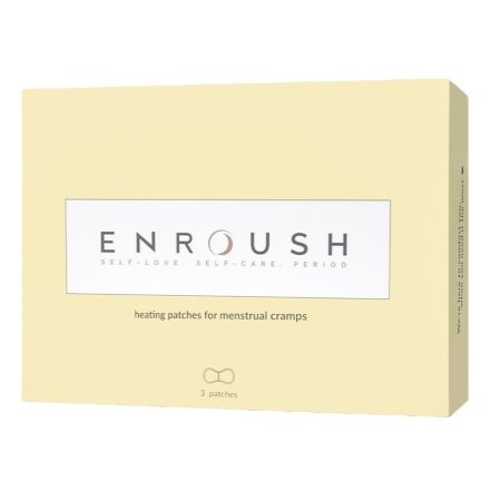 Plasturi termici menstruali, 3 bucati, Enroush