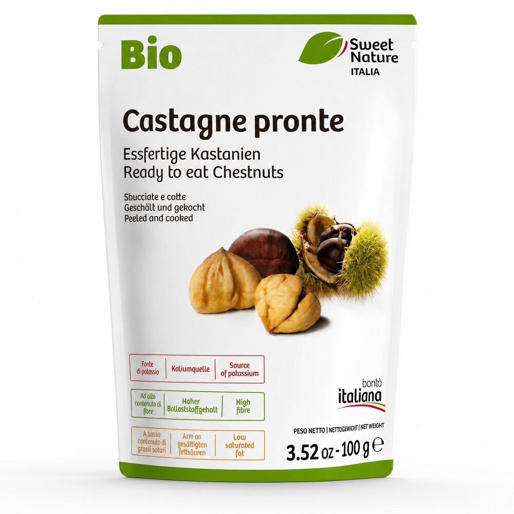 Castane eco decojite Sweet Natur, 100 g, Deco Italia