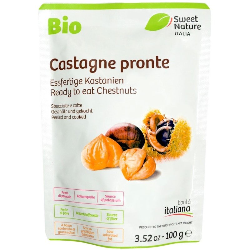 Castane eco decojite Sweet Natur, 100 g, Deco Italia
