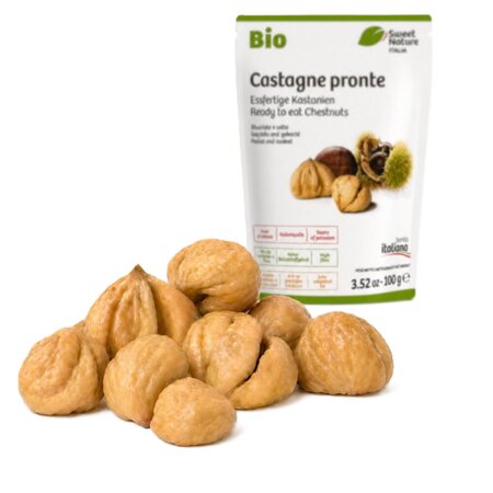 Castane eco decojite Sweet Natur, 100 g, Deco Italia 716288