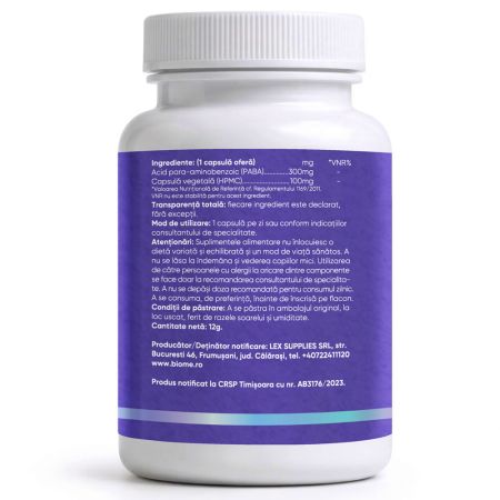 Paba, 300mg+, 30 capsule, Biome 715668