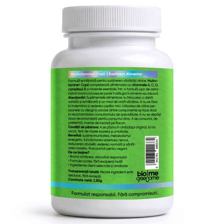 Multivitamine+ Copii, 30 capsule, Biome 715691