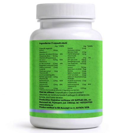 Multivitamine+ Copii, 30 capsule, Biome 715692