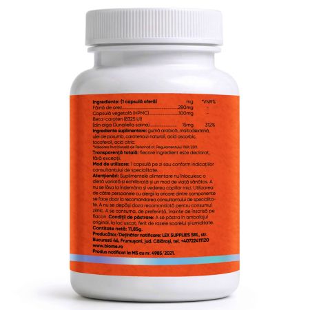 Beta-Caroten, 15mg+, 30 capsule, Biome 715710