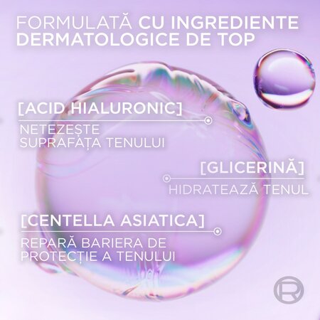 Masca hidrogel pentru iluminare Revitalift Filler Glass Skin, 25 g, LOreal 715726