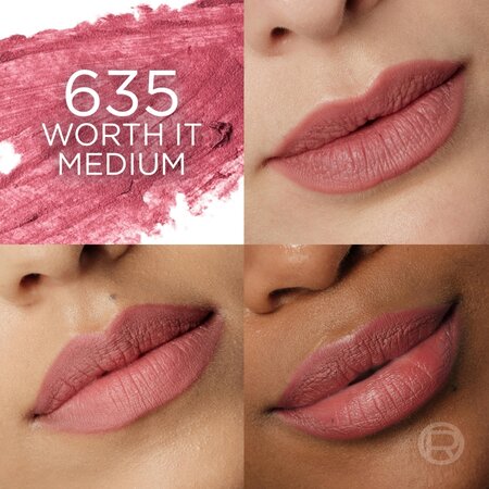 Creion contur pentru buze Nuanta 635 Worth It Medium Blurfiller, 1 g, LOreal 715814