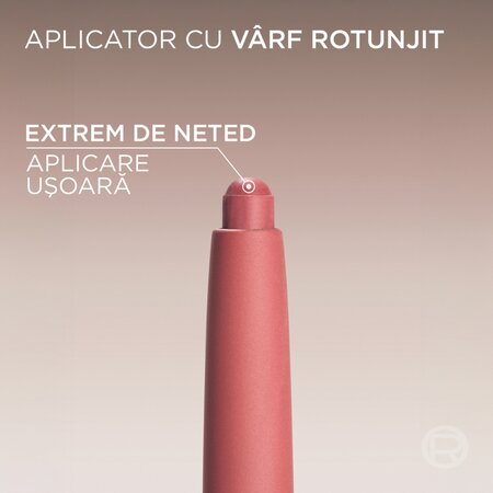 Creion contur pentru buze Nuanta 485 Nude Espresso Blurfiller, 1 g, LOreal 715801