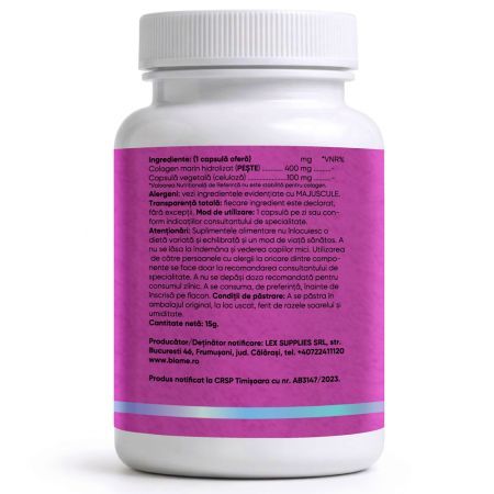 Colagen Extra+, 30 capsule, Biome 715914