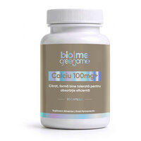 Calciu Citrat, 100mg+, 30 capsule, Biome