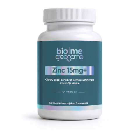 Zinc Citrat, 15mg+, 30 capsule, Biome