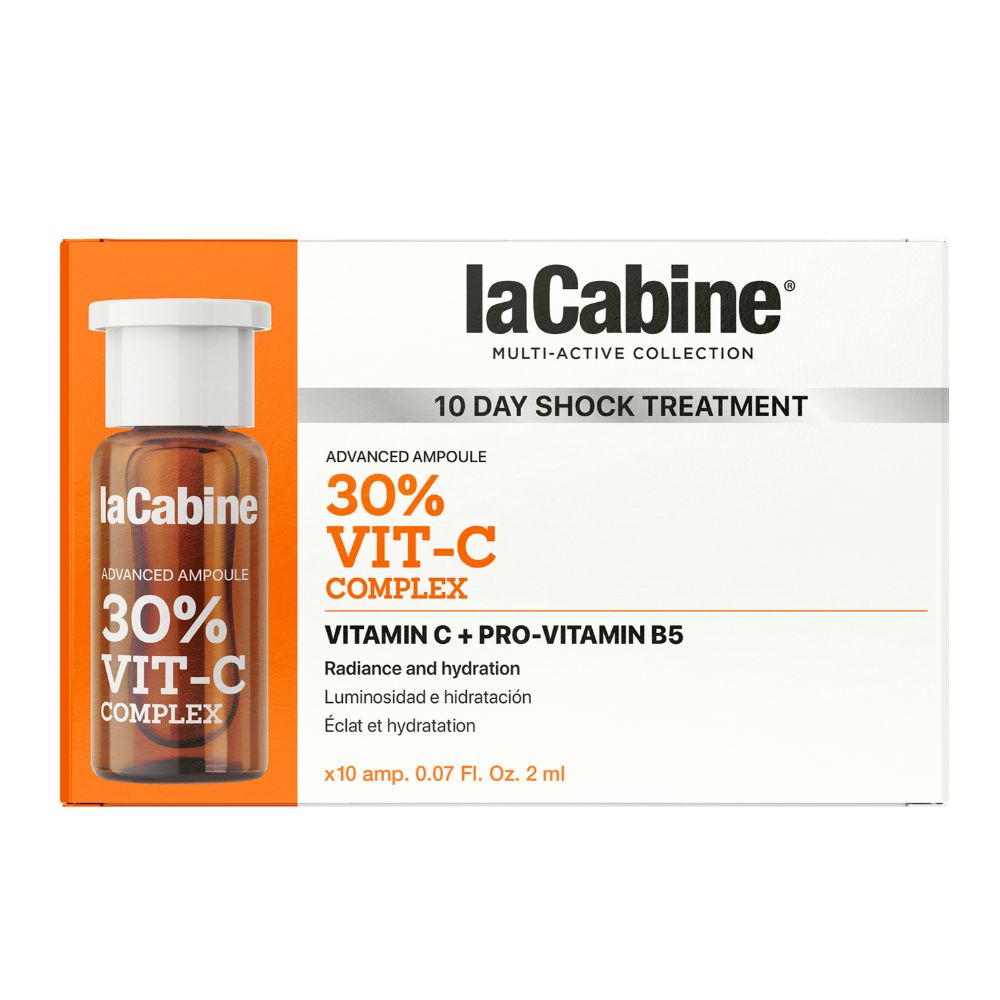 Tratament pentru fata cu 30% vitamina C Advanced, 10 fiole x 2 ml, La Cabine