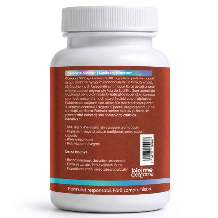 Cuisoare, 500mg+, 30 capsule, Biome 716022