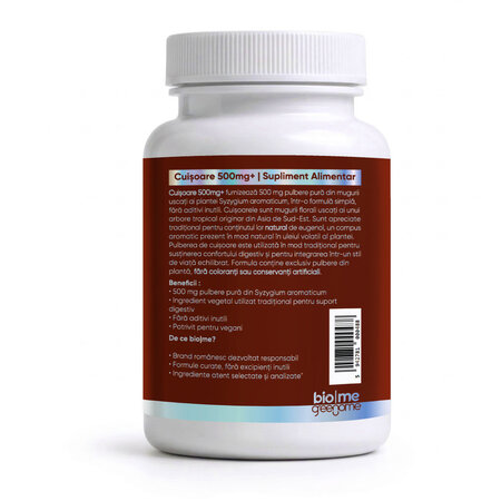 Cuisoare, 500mg+, 30 capsule, Biome 728243