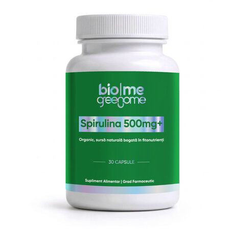 Spirulina, 500mg+, 30 capsule, Biome