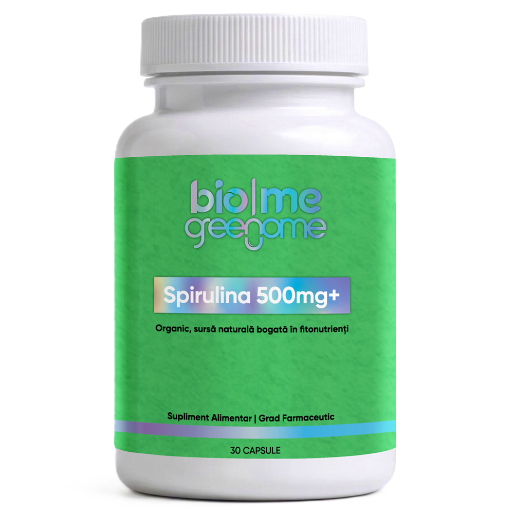 Spirulina, 500mg+, 30 capsule, Biome