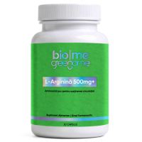 L-Arginina, 500mg+, 30 capsule, Biome