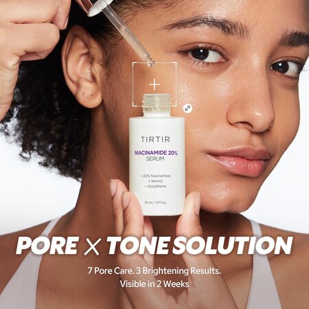 Ser de fata cu 20% niacinamide si retinol, 30 ml, Tirtir 716069