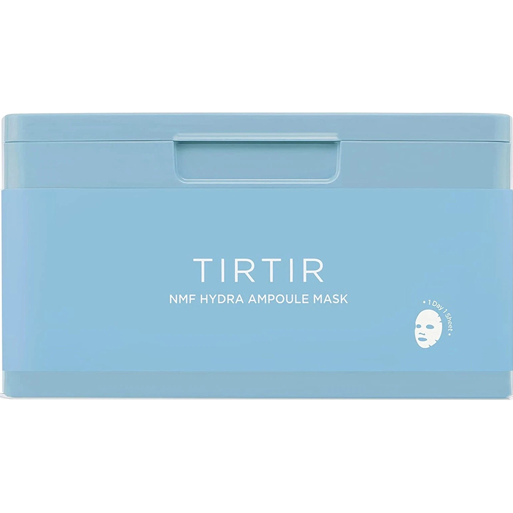 Set masti de fata cu acid hialuronic si ceramide NMF Hydro Ampoule Mask, 30 bucati, Tirtir