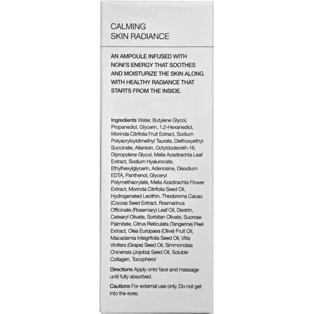 Ser hidratant si calmant cu extract de noni The Real Noni, 30 ml, Celimax 716163