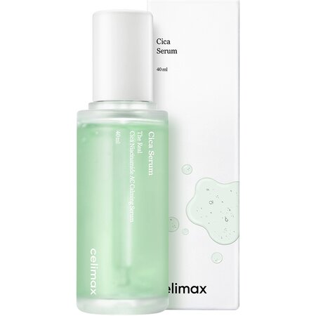 Serum calmant cu centalla asiatica, 5% niacinamida si complex hidratant The Real Cica, 40 ml, Celimax 716199