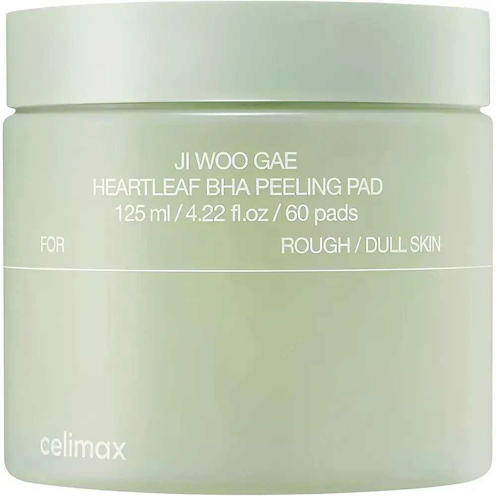 Dischete exfoliante cu BHA si extract de heartleaf Ji Woo Gae, 60 bucati, Celimax