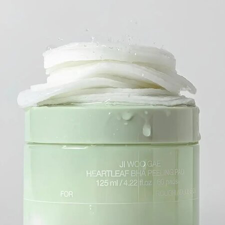 Dischete exfoliante cu BHA si extract de heartleaf Ji Woo Gae, 60 bucati, Celimax 716217