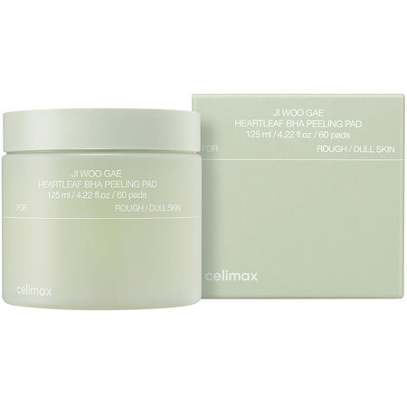 Dischete exfoliante cu BHA si extract de heartleaf Ji Woo Gae, 60 bucati, Celimax 716216