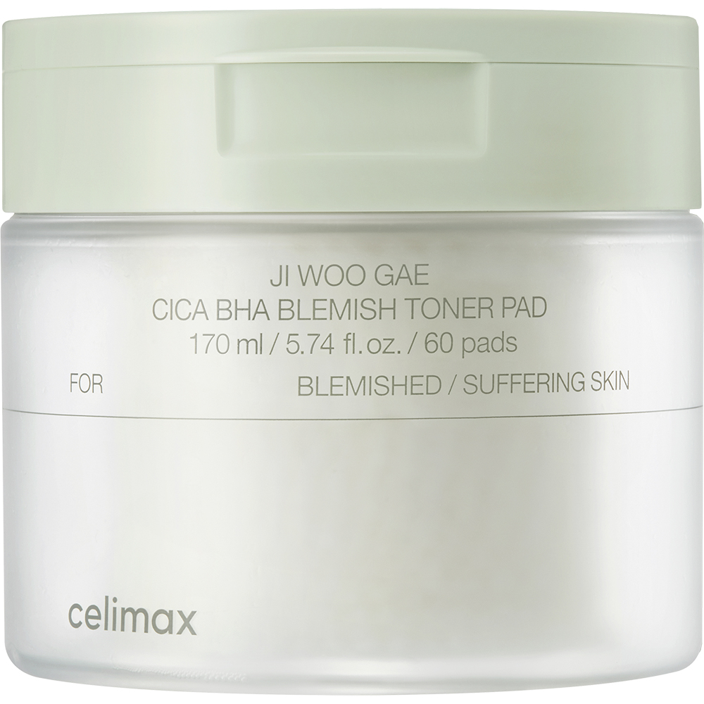 Dischete exfoliante cu acizi BHA, PHA si LHA Ji Woo Gae, 60 bucati, Celimax