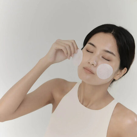 Dischete exfoliante cu acizi BHA, PHA si LHA Ji Woo Gae, 60 bucati, Celimax 716262