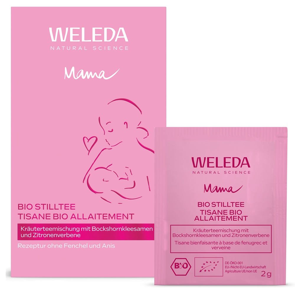 Ceai pentru stimularea lactatiei Mama, 20 plicuri, Weleda