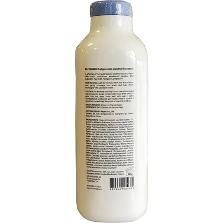 Sampon anti-matreata pentru par fin Folligen, 500 ml, Dr. Forhair 716341