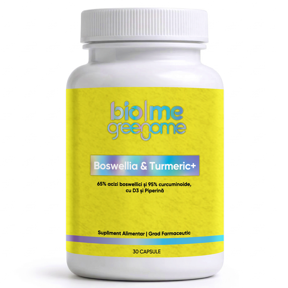 Boswellia si Turmeric+, 30 capsule, Biome