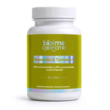 Boswellia si Turmeric+, 30 capsule, Biome